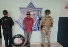 ARRESTA SSPM A SUJETO POR ROBO CON VIOLENCIA