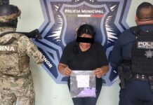 CAPTURA SSPM A MUJER CON CRISTAL EN LA VILLA BONITA