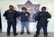 ELEMENTOS DE LA SSPM DETIENEN A UN HOMBRE POR VIOLENCIA FAMILIAR