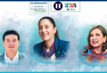 AVENTAJA CLAUDIA SHEINBAUM A XÓCHITL GÁLVEZ