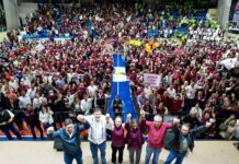 ESTAMOS ARRIBA EN LAS ENCUESTAS PORQUE VAMOS A SEGUIR MANTENIENDO UN GOBIERNO DEL PUEBLO Y PARA EL PUEBLO, ASEGURA CLAUDIA SHEINBAUM DESDE SAN JUAN DEL RÍO, QUERÉTARO