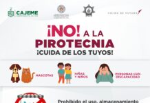 LLAMA SSPM A DENUNCIAR AL 089 O 911 CASOS DE PIROTECNIA
