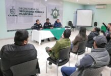 TRABAJAN SSPM Y REPRESENTANTES DE CHOFERES DE PLATAFORMAS ELECTRÓNICAS EN CULTURA VIAL