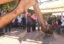 INICIA OBRA DE CONSTRUCCIÓN DE CRUCERO CON CONCRETO HIDRÁULICO EN CALLE TABASCO Y VICENTE PADILLA