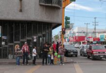 TRABAJA SSPM EN CULTURA PEATONAL EN EL CENTRO DE LA CIUDAD