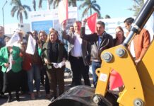 ARRANCAN OBRAS PARA MEJORAR EL SUMINISTRO DE AGUA EN EL SUR DE LA CIUDAD