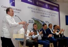 IMPULSA GOBERNADOR DURAZO DESARROLLO DE PRODUCTORES DEL VALLE DEL YAQUI CON SISTEMA DE BOMBEO