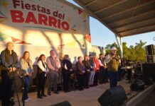 LLEGA LA FIESTA DEL BARRIO A LA COMISARÍA MARTE R. GÓMEZ