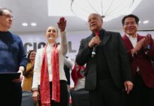 NUESTRAS CAUSAS SON LA DEMOCRACIA, LAS LIBERTADES, LA VIDA DIGNA Y LOS DERECHOS DEL PUEBLO DE MÉXICO, POR ESO PROTESTO: CLAUDIA SHEINBAUM