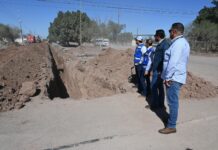 AVANZAN LOS TRABAJOS DE TUBERIA DE AGUA DE 30 PULGADAS HACIA EL SUR ORIENTE DE CIUDAD OBREGON
