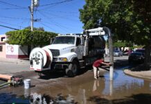 ATIENDE OOMAPAS DE CAJEME CON TRABAJO SECTORIZADO EN COLONIAS