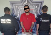 ARRESTA SSPM A SUJETO POR PORTACIÓN DE ARMA PROHIBIDA