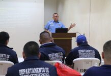 IMPARTE SSPM CURSO DE EDUCACIÓN VIAL A BOMBEROS DE CAJEME