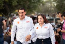 ARREMETEN CELIDA LÓPEZ Y FROYLÁN GÁMEZ CONTRA LILLY TÉLLEZ Y MANLIO BELTRONES EN CAJEME