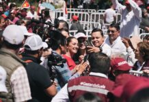 “VAMOS A SEGUIR APOYANDO A NUEVO LEÓN EN EL ACCESO AL AGUA”: CLAUDIA SHEINBAUM VA POR ATENDER NECESIDADES DEL NORTE CON LA CONTINUIDAD DE LA 4T