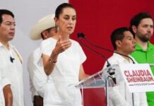 CLAUDIA SHEINBAUM PIDE RESPETO ENTRE NACIONES ANTE COMENTARIOS DEL PRESIDENTE DE ARGENTINA JAVIER MILEI SOBRE LA 4T