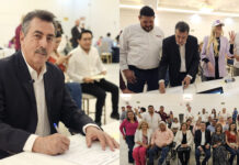 SE REGISTRA JAVIER LAMARQUE COMO CANDIDATO DE MORENA A LA PRESIDENCIA MUNICIPAL DE CAJEME