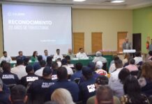 DISTINGUEN A 66 EMPLEADOS POR 25 AÑOS DE TRAYECTORIA AL SERVICIO DEL AYUNTAMIENTO DE CAJEME