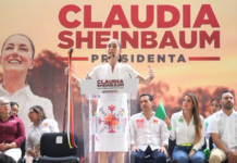 A MORENA, PT Y PVEM NOS UNE EL AMOR AL PUEBLO Y EL ANHELO DE UN MÉXICO CON JUSTICIA: CLAUDIA SHEINBAUM
