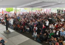 ”NO PODEMOS PERMITIR, BAJO NINGUNA CIRCUNSTANCIA QUE LLEGUE LA DERECHA”:CLAUDIA SHEINBAUM