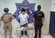 DETIENEN SSPM EN OPERATIVO NOCTURNO A HOMBRE CON CRISTAL