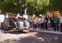 LAMARQUE CANO DA ARRANQUE DE OBRA EN LA COLONIA VILLA CALIFORNIA