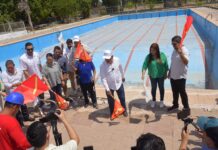 DA BANDERAZO ALCALDE A REMODELACIÓN DE ALBERCA DEL DEPORTIVO ÁLVARO OBREGÓN