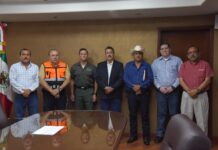 EL PRESIDENTE MUNICIPAL CONVOCA A LAS DEPENDENCIAS COMPETENTES PARA ATENDER LA PROBLEMATICA QUE SE PRESENTA EN ARROYOS Y AFLUENTES DE AGUA DEL RIO YAQUI