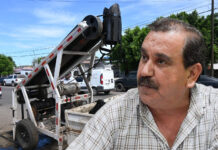 AVANZAN TRABAJOS Y MANTENIMIENTO DE RED SANITARIA DEL OOMAPAS DE CAJEME