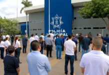 FORTALECE POLICÍA MUNICIPAL DISCIPLINA CON DIFUSIÓN DE PATRIOTISMO