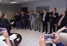 TOMA PROTESTA ALCALDE A DIRECTIVOS DEL OOMAPAS DE CAJEME