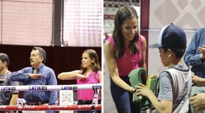 La diputada federal, Anabel Acosta Tapia.