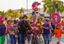 *IMJUVE reúne a más 400 mil jóvenes de todo el país en la Rodada y Carrera por la paz y contra las adicciones, edición Día de Muertos*