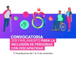 Cierra este sábado la convocatoria para participar en el Tercer Parlamento para la Inclusión de Personas con Discapacidad