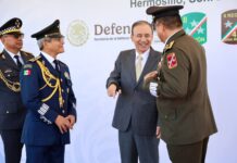 *Reconoce Gobernador Durazo esfuerzo y compromiso de Fuerzas Armadas con la seguridad de Sonora*
