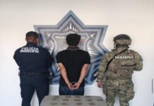*DETIENE SSPM Y MARINA A TRES SUJETOS COMO RESULTADO DE OPERATIVOS COORDINADOS DE SEGURIDAD*