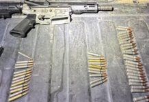 Fuerza operativa de la Policía Estatal y Defensa incautan fusil en acciones de combate al delito en Álamos*