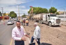 ANUNCIA LAMARQUE OBRAS DE NUEVO SISTEMA DE AGUA POTABLE, ALCANTARILLADO, PAVIMENTACIÓN Y CRUCEROS DE CONCRETO HIDRÁULICO EN LA COLONIA BENITO JUÁREZ