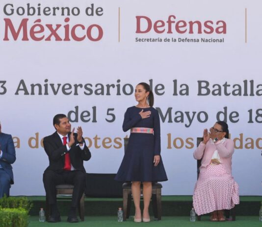 QUIENES BUSCAN APOYO EXTERNO ESTÁN DESTINADOS A LA DERROTA; NINGUNA POTENCIA EXTRANJERA NOS VA A DECIR CÓMO GOBERNAR: PRESIDENTA CLAUDIA SHEINBAUM EN 164 ANIVERSARIO DE LA BATALLA DE PUEBLA