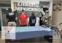 Gabinete de Seguridad de Durazo retira de circulación más de medio millón de dosis de droga en Sonora