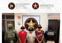CATEO CONJUNTO AMIC-DEFENSA EN CAJEME DEJA TRES DETENIDOS Y NARCÓTICO ASEGURADO