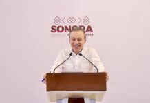 Construye Gobernador Durazo nuevo modelo de protección civil para fortalecer prevención; anuncia reforma constitucional
