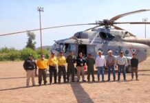 CEPC informa avance del 55 por ciento en control de incendio forestal en Arivechi