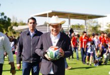 Gobernador Durazo rehabilita y construye más de 200 espacios deportivos en 22 municipios de Sonora