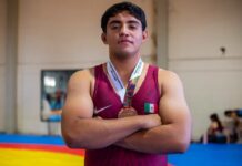 Consolida alumno de Cobach Sonora brillante trayectoria en lucha olímpica con cuatro medallas de oro