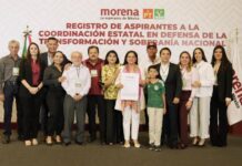 “Celida López con el respaldo del pueblo, inicia su camino a la Coordinación de la Defensa de la Transformación en Sonora”