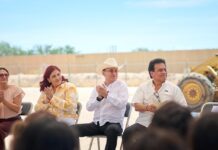 Más oportunidades educativas para jóvenes: Durazo y Sheinbaum construyen nuevo bachillerato en Hermosillo