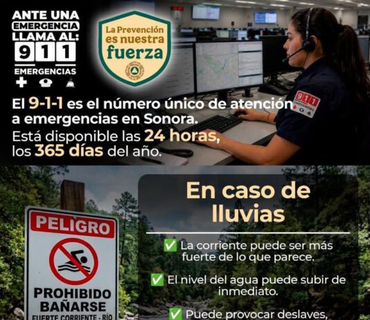 Las lluvias pueden generar situaciones de riesgo en cuestión de minutos
