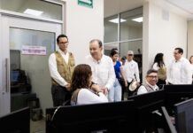 Inaugura Gobernador Durazo primer Centro Coordinador de Salud en México para eficientar atención médica