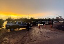 Policía Estatal brinda apoyo a la ciudadanía durante las lluvias en municipios de Sonora